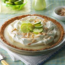 Marshmallow Almond Key Lime Pie Recipe Lime Recipes Key Lime Recipes Tropical Desserts