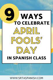 Today is december 28, april fools day in spain (day of jokes)and our friend pablo de miguel sent us a link to this iphone amplifier. April Fools Day In Spanish Class Srta Spanish Spanish Lesson Plans Spanish Class High School Spanish