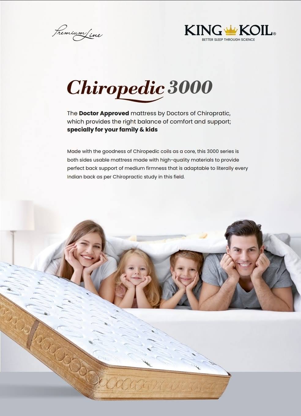 KingKoil Chiropedic 3000 Mattress product image