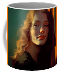 Golden Hour Portrait of Eva Coffee Mug