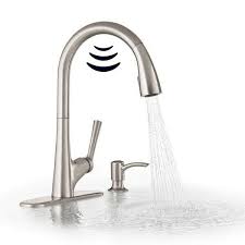 This kohler faucet is a modern, high quality kitchen faucet and one of the best selling touchless kitchen faucets online. Kohler Malleco Touchless Pull Down Kitchen Faucet With Soap Dispenser For Sale Online Ebay