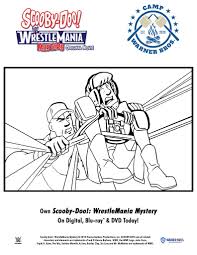 Sin cara coloring book is very easy to use and even kids can color this nice and high quality sin cara pictures. Camp Warner Bros Week 4 Scooby Snacks Recipe Coloring Pages