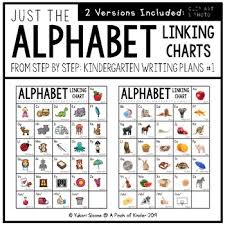 Alphabet Linking Chart Worksheets Teaching Resources Tpt