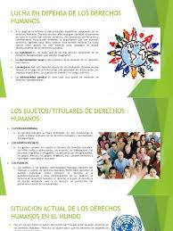 Los derechos humanos están fuera del debate democrático. Derechos Humanos Wilmer Discriminacion Autodeterminacion