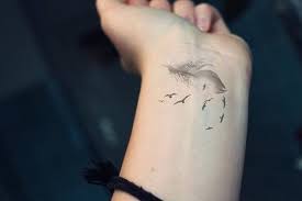 A phoenix is a symbol of life, death, tenacity, persistence, survival, evolution, rebirth, and hope. Feather N Birds Tattoo On Wrist Tattoobite Com Wrist Tattoos For Women Feather Tattoos Bird Tattoo Wrist