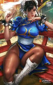 Chun-Li - Art by Logan Cure : rStreetFighter