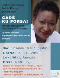 We have organized a succesfull weekend retreat in Curaçao ”Live with a  Purpose” from June 28-30th, with coaches Nelida Cathalina and Sydelle  Ricardo. On request, Nelida Cathalina has given a workshop on