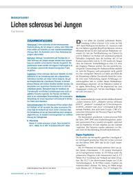 Lichen Sclerosus Bei Jungen