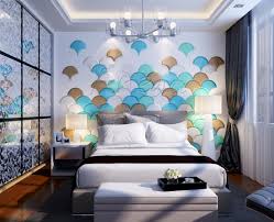 This dark grey beehive pops in and out to create its texture. Modern Bedroom Wall Design Ideas With Paint