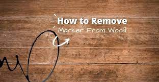How to remove sharpie from wood. How To Remove Permanent Marker From Wood Helpful Methods Choose Marker