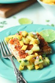 Cajun Mahi Mahi With Mango Pineapple Salsa Easy Seafood Recipe Recipe Easy Seafood Recipes Mango Recipes Mango Pineapple Salsa
