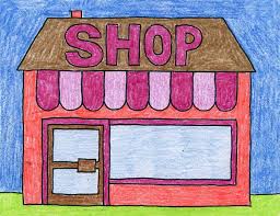 How To Draw A Shop Art Projects For Kids Kids Art Projects Art Lessons Art Haus