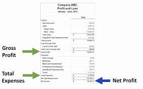 profit loss statement example luxury how to read a and smi financial farm template