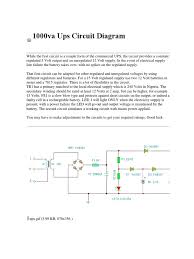 Low battery voltage, battery overcharge, overload, over temperature, short circuit environmental parameters: 1000va Ups Circuit Diagram Transformer Power Inverter