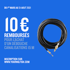 Location furet déboucheur 20m : Debouche Canalisations 15m Bricomarche