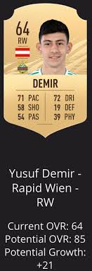 Stade rennais football club was founded on 10 march 1901 by a group of former students living in brittany.football had quickly become widely circulated in nearby regions and it was soon brought to brittany. Hot Prospect Yusuf Demir Will Be In Fifa 21 With A 64 Overall And 85 Potential Superlig