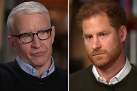 Anderson Cooper Asks Prince Harry Why He Hasn't Renounced Royal Title