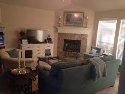 20 Living Room With Fireplace That Will Warm You All Winter Corner Fireplace Living Room Corner Fireplace Layout Livingroom Layout