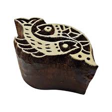 Www.interiorholic.com/category/handmade/ draw inspiration for your home design, decorating and landscaping from our handmade there are many items that can be hacked into décor. Peegli Home Decorative Wooden Block Brown Fish Art Textile Printing Stamps Indian Elegant Pattern Hand Carved Diy Craft Making Tattoo Buy Online In India At Desertcart In Productid 121056422