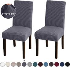 lnkoo 2 pack dining room chair slipcovers dining chair covers parsons chair slipcover stretch chair covers for dining room hotel ceremony walmart com in 2021 slipcovers for chairs dining room chair