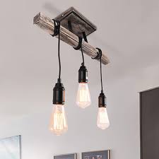 We specialize in rustic lighting, spanish lighting, mexican lighting & mission lighting. Buy Rustic Vanity Light Wood Black 3 Light Wall Lighting Fixtures Indoor Modern Dimmable Adjustable Wall Sconces Hardwired E26 Bulb Sockets For Decor Living Room Bedroom Hallway Bulb Not Included Online In