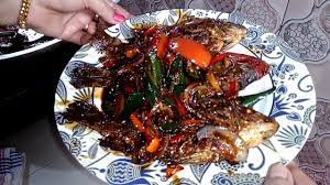 Cara Membuat Ikan Mujair Bumbu Saos Tiram Youtube