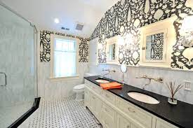 Every piece possesses its own mineral makeup, meaning each countertop is a unique work of art. Black White Grey Granite Countertops Bathroom Ideas Houzz