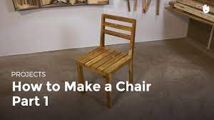 Get started with fun chair exercises for seniors. How To Make A Chair Part 1 Woodworking Youtube