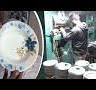 Melamine Crockery Making on Automatic Hydraulic Press ...