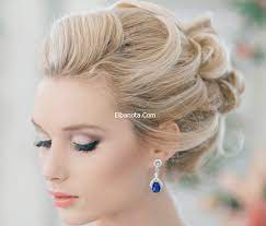 تسريحات شعر للعرائس تسريحات عرايس ناعمه تسريحات للعرائس 2014 Wavy Wedding Hair Glamorous Wedding Hair Short Wedding Hair