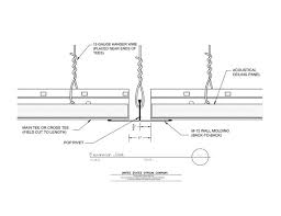 Usg Design Studio 09 51 13 162 Acoustical Ceilings Acoustical Panel Expansion Joint 1inch M12 Dow In 2020 Ceiling Detail Acoustical Ceiling Acoustic Ceiling Panels