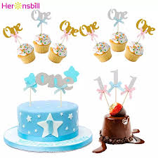 One year birthday cake 1st birthday cakes baby first birthday first birthday parties first birthdays birthday ideas balloon cake balloons dessert. Heronsbil 10pcs First Birthday Glitter Paper 1 Cupcake Toppers 1st Birthday Party Decorations My One Year Baby Boy Girl Supplies Banners Streamers Confetti Aliexpress
