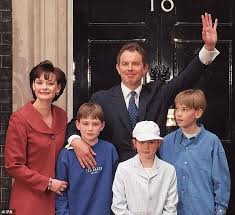 Euan blair (far left) pictured on the steps of number 10 as the family left downing street for the last the eldest son of former pm tony blair has become so successful, his earnings are said to have. Tony Blair S Son Euan S Start Up Multiverse Valued At 147million Daily Mail Online