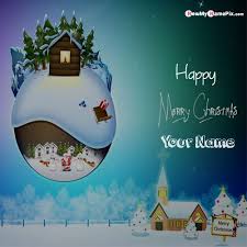 Write Name On Happy Merry Christmas Wishes Beautiful Card Christmas Wish Car Christmas Wishes Greetings Merry Christmas Pictures Merry Christmas Wishes Quotes