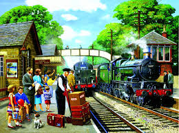 Check out our train jigsaw puzzle selection for the very best in unique or custom, handmade pieces from our jigsaw puzzles shops. Sunsout The Train To The Coast 1000pc Jigsaws Amazon Com Au Toys Games