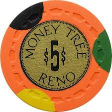 Money Tree Casino Reno Nevada 5 Chip 1969 In 2021 Money Trees Reno Reno Nevada