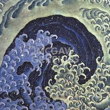 Feminine Wave Katsushika Hokusai Wave Art Hokusai