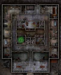 Medical Center By Wastelandbattlemaps On Deviantart Em 2020 Rpg Map Mapa De Fantasia Rpg Cyberpunk