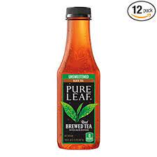 Which are the safest bottled water brands in 2019? Amazon Com Pure Leaf Iced Tea Unsweetened Black Tea 18 5 Oz Bottles 12 Pack Grocery Gourmet Food