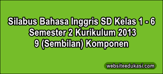 Check spelling or type a new query. Silabus Bahasa Inggris Sd Semester 2 K13 Revisi 2021 Websiteedukasi Com