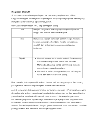 Contoh visi kedai pastry perum melati. Draf Perniagaan 2020