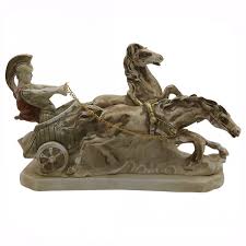 His father is peleus, a great warrior in his own right, and his mother is thetis, a sea nymph. Achilles On Chariot Greek Hero Warrior Trojan War Statue Sculpture Casting Stone