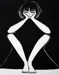 Watching Boris Diptych Art PATSY FRASER