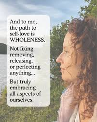 I want to talk about what I believe is the most important love you'll every  have ~ the one with yourself... This relationship affects all others,  because as we embody self-love, we