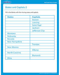 See more ideas about social studies worksheets, social studies, worksheets. States Capitals Printable Worksheets 5th Grade Jumpstart
