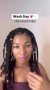 Wash day, my way using @lusterspink 💗 These products make detangling my  hair so quick and easy, and my hair feels very smooth and moisturized!! I  love that they are formulated with amazing ingredients ...