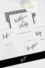 Black And White Wedding Invitation Modern Calligraphy Wedding Invitations In Black And White Black Wedding Invitations Black White Wedding Invitations Shine Wedding Invitations