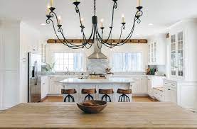 Call it farm house, call it whatever you want.it's gorgeous! 4 Dreamy White And Wood Kitchens To Learn From