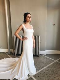 Sydney By Alyssa Kristin Alyssa Kristin Bridal Alyssa Kristin Wedding Dresses Sophisticated Wedding Dresses Simple Wedding Gowns Wedding Dress With Pockets