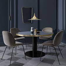 Check spelling or type a new query. Gubi 2 0 Dining Table Frame Black O110cm Ambientedirect